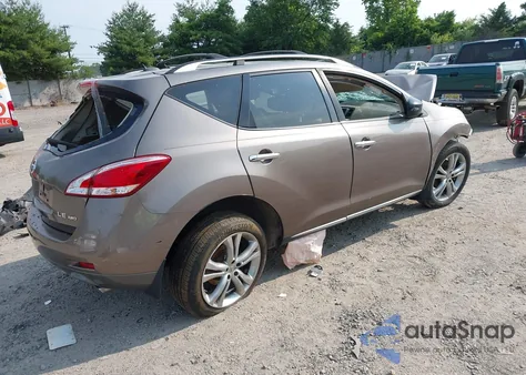 2012 Nissan Murano Le z USA, uszkodzony, nr VIN JN8AZ1MW8CW203867